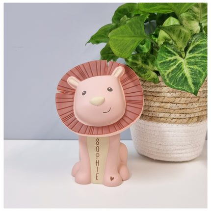 Hakuna Leeuw spaarpot met naam | Atelier Pierre Money Box Magnolia