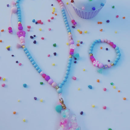 Verjaardagsketting | Ketting Pretty Pastel | FeelGoodJewels