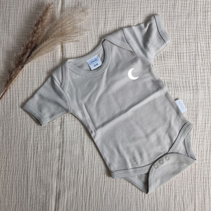 Rompertje met afbeelding Beige  | Babypakje