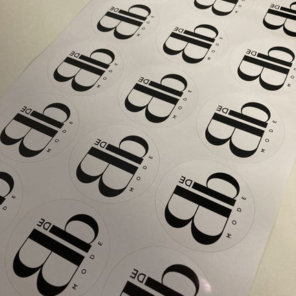 Logo stickers 50cm  | 1 sticker  per strook