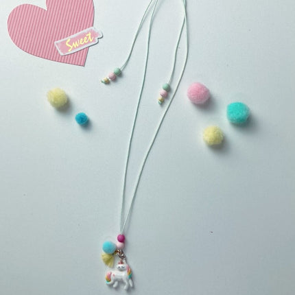 Touwketting kids met Leuke bedel | Unicorn | FeelGood