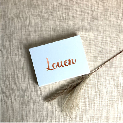 Magneetbox met naam | Luxe Bewaardoos | Sierlijk