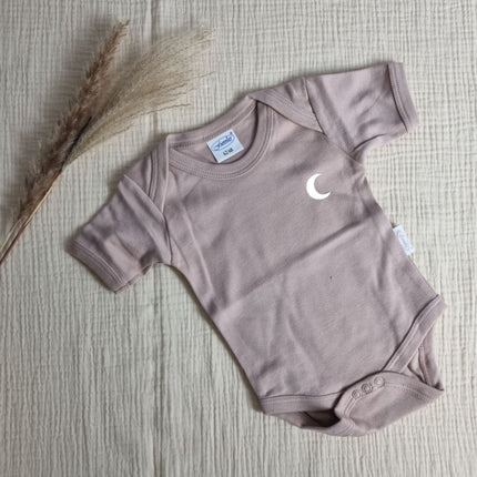 Rompertje met afbeelding Pale Pink | Babypakje